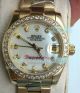 Replica Rolex Datejust White Diamond Dial Gold Case Watch (3)_th.jpg